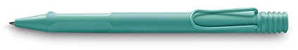 LAMY safari candy Kugelschreiber Sonderedition 221 – Kuli aus robustem ABS-Kunststoff in der Farbe Aquamarine mit ergonomischem Griff und zeitlosem Design – Mit Großraummine – Strichbreite M