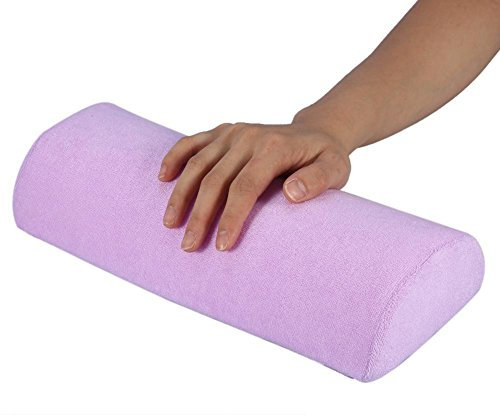 Nail Cushion - Delaman Soft Hand Rest Pillow manicure for Nail Art Manicure Care Treatment Salon (Color : #1)