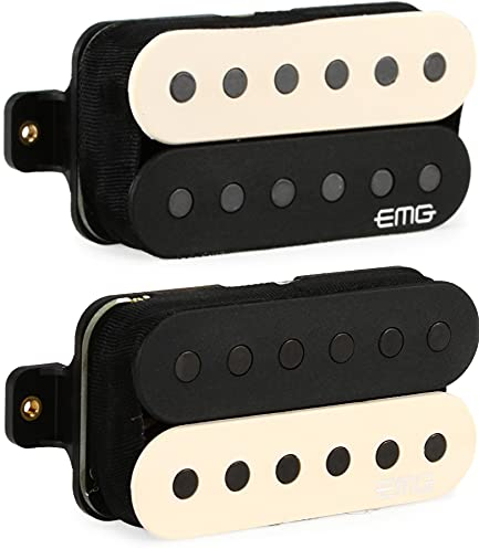 EMG Jim Root JR Daemonum Humbucker Pickup Set, Zebra (7194.00)