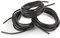 Heartbreaker schwarzes Lederband Set 3-teilig aus echtem Leder / 100 cm / 1 m Band aus Leder/Unisex Lederband/HB LD 13