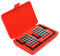 2 Pezzi Blocchi Paralleli, 1-2-3 Blocco di Precisione Blocchetti di Acciaio con Scatola, 123 Blocco a 23 fori, Precisione 0,0001 Pollici, Strumenti Tornio Precisione per Macchina Utensile
