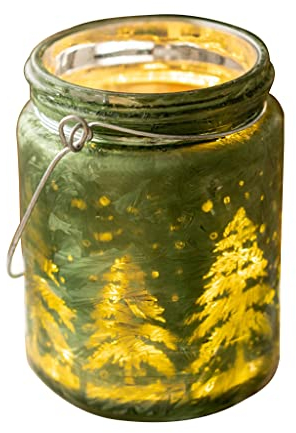 Weihnachtsbaum-Kerzenhalter aus Glas, Retro, Ornament für Zuhause, Hochzeit, romantisches Kerzenlicht, Abendessen