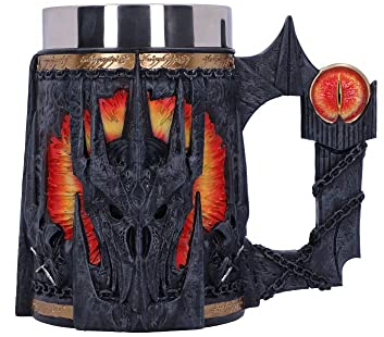 Nemesis Now Licencia oficial Lord of The Rings Sauron, gris, 15,5 cm