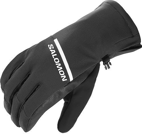 Salomon Propeller One Handschuhe Unisex, Wetterschutz, Angenehm wärmend, Langlebige Qualität, Deep Black, Deep Black, L