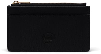 Herschel Oscar Großes Kartenetui, veganes Leder, Schwarz