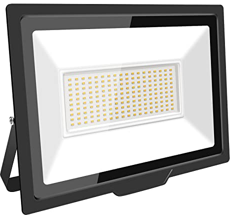 Willpower LED Strahler Außen 150W 15000LM LED Scheinwerfer 4000K Warmweiß IP66 Wasserdicht LED Außenstrahler Fluter Flutlicht Aussenlampe für Garage Flur Garten Innenhöfe Hotel Sportplatz Hinterhof