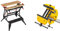 BLACK+DECKER WM825-XJ Etabli-étau Pliable Grand Format - Serrage Une Main - Charges maximales : 250 kg & Stanley 1-83-069 etau d'Établi sur Rotule - Ecartement 75 mm - Puissance de Serrage 25 kg
