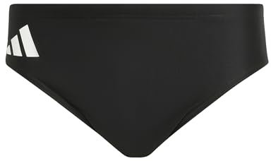 adidas Homme Solid Swim Trunks, Black/White, S