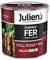 Julien Peinture Fer Anti-Rouille Brillant - Portes, grilles, portails, mobilier de jardin en métal - Rouge Basque 2 L