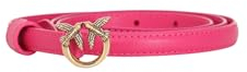 Pinko Love Berry H1 Belt Veau Soie Ceinture, N17q_Pink Antique Gold, S Femme