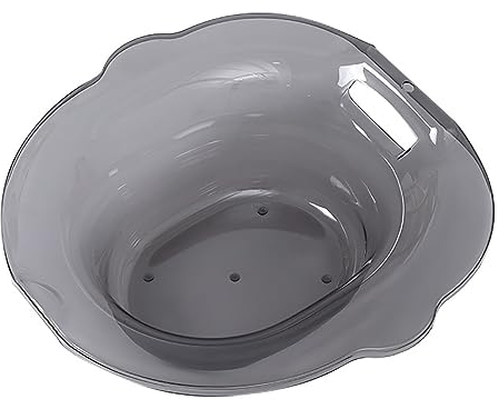 Sitzbad für die Pflege Nach Der Geburt, Sitzbad für Den Toilettensitz, Vaginales Dampfwannenbecken für Hämorrhoiden und Pflege Nach Der Geburt, Passend für die Meisten Toilettenformen,Gray,39x40cm