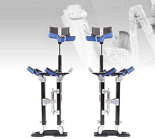 Samnuerly Stelzen für den BAU, höhenverstellbare Trockenbau-Stelzen, 45 cm/17,7 Zoll bis 75 cm/29,5 Zoll, für Innen- und Außendekoration, Installation und Wartung