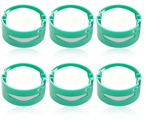 Smilefil 6 pack Anti Odor Cartridge Air Freshener Parts for Shark Stratos Vacuum Cleaner IZ400UK IZ400UKT NZ860UKT IW1511UK IW3611UKT IW3510UK IZ420UKT NZ860UK NZ860UKT AZ913UK AZ913UKT NO.1541fc3000