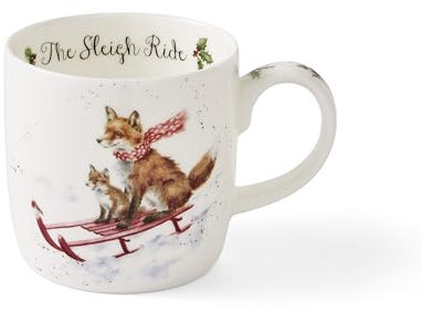 Wrendale Designs by Hannah Dale Sleigh Ride Mug
