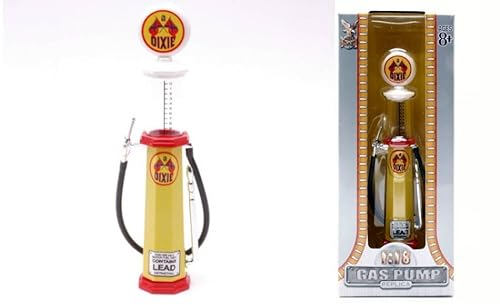 MODELLINO IN SCALA COMPATIBILE Con POMPA BENZINA Dixie Emblem Style B 1:18 LUCKY DIE CAST LDC98722G
