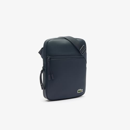 Lacoste Herren Umhängetasche M Flat Crossover Bag, Handtasche,Schultertasche,Cross-Body,Eclipse (P88),Einheitsgröße (One Size)