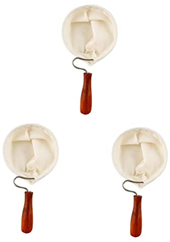 ABOOFAN 3 Piezas cafetera filtro filtros cafe Suministros para bolsas de filtro de café filtro de tela de té filtro de tela cafe bolsa colador cafe Puñetazo tela filtrante filtrar