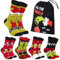 The Grinch Socken Herren Teenager, Lustige Socken in Wadenlänge, Multipack, Weich & Atmungsaktiv, Originelle Geschenke für Männer (Mehrfach)
