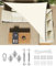 LOVE STORY Vela Ombreggiante 5x5x7m con Kit di Fissaggio Triangolare Beige Tenda da sole per esterno Ombreggiante Permeabile (HDPE) con Protezione 95% UV Per Esterno, Giardino, Terrazzo, Balcone