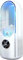 Werwing Noiseless Bladeless Cooling Fan with Humidifier, USB-Powered Mist & 6 Speeds - 7-Colour LED Lights for Home/Office (White)