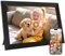 10,1 Zoll WiFi Digitaler Bilderrahmen mit eingebautem 64GB Speicher, Einem 1280x800 IPS LCD Touchscreen, Automatischer Dreh- und Audiofunktion, Einfache und schnelle Freigabe von Bildern und Videos
