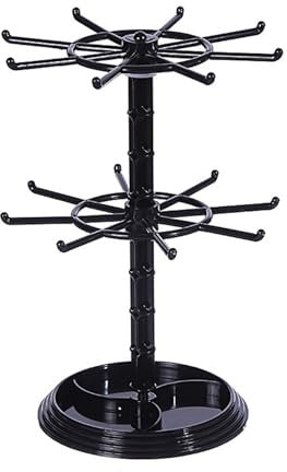 Helweet Porte Bijoux, Présentoir à Bijoux, Organisateur de Bijouxs, Support à Bijoux, Organisateur de Boucles D'oreilles, Porte Collier, pour Colliers, Bracelets