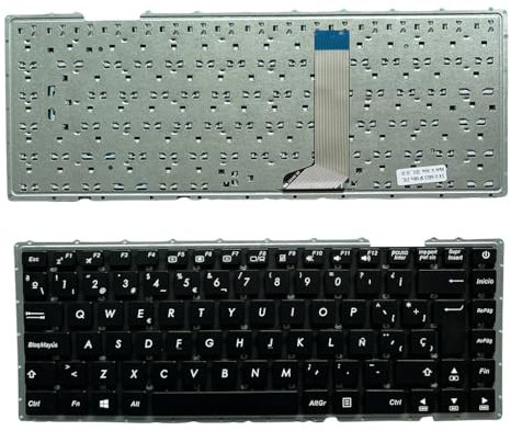 Teclado de portátil para ASUS VivoBook 14 X442UQ Sin retroiluminación Diseño en español