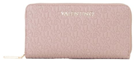 Valentino Monedero Falak Re Zip Around Wallet Taupe marrón Topo