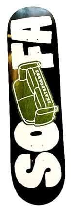 Deck Logo 8.125 - Grün - Sofa Skateboards