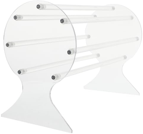 ORFOFE Espositore per Cerchietti e Porta-Elastici per Chioma in Acrilico Supporto per Scrunchie e Fascia Organizer Elegante per Accessori Chioma e Gioielli Decorazione Casa Resistente