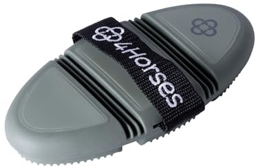 Flexibler Striegel für Pferde, ergonomischer Putzstriegel zur gründlichen Entfernung von Schmutz und Fell, ideal für Stall und tägliche Pflege