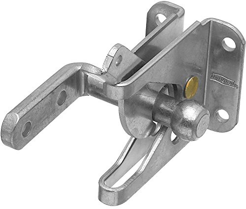 National Hardware N101-352 Automatic Gate Latch, Zinc Plated, 1 Count (Pack of 1)