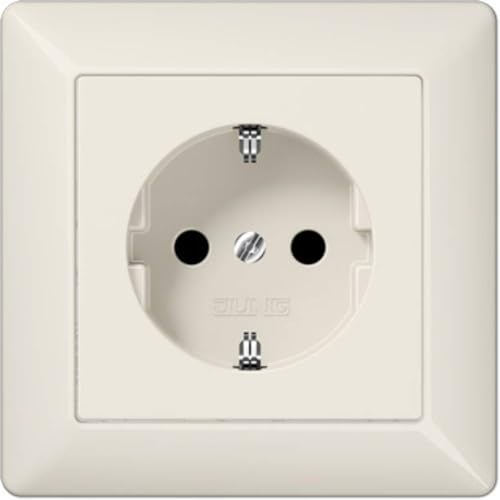 Jung 1520 KI Schuko Steckdose 16 A 250 V mit Berührungsschutz Serie AS 500 weiß