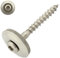 50 Stück Spenglerschrauben mit Dichtscheibe 20mm Torx 4,5x45 DIN 7995 Edelstahl A2 V2A