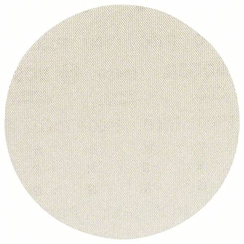 Bosch Professional Set of 5 Sanding Sheets M480 Best for Wood and Paint (Wood and Paint, Ø 150 mm, grit P100, Accessories for Random Orbit Sander)
