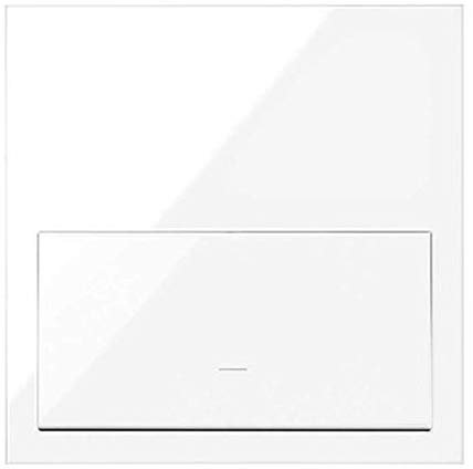 Simon - Kit Front 1 Elemento 1 Tecla Simon 100 10020101-138, blanco