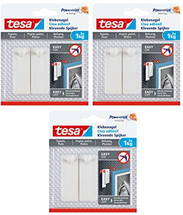 tesa Klebenagel für Tapeten und Putz (1 kg 6 Nägel)