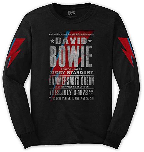 David Bowie BOWLST28MB03 T-Shirt