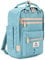 SEVENTEEN LONDON – 12L Laptop-Rucksack für Damen 13 Zoll Mädchen Jungen Schulrucksack Wasserabweisendes Nylon Tagesrucksack in türkis für Universität/Reisen/Herren – 'Wimbledon'