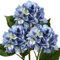 Briful Lot de 3 hortensias artificiels en soie 53,3 cm Faux fleurs bleues, faux hortensias tiges longues pour la maison, mariage, fête