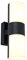 LUTEC LED-Außenwandleuchte Cyra, mattschwarze Außenwandlampe mit opalweißen Diffusor und 2 beweglichen Köpfen für die Hauswand, Garten, 3000K,IP54,2x500Lm…