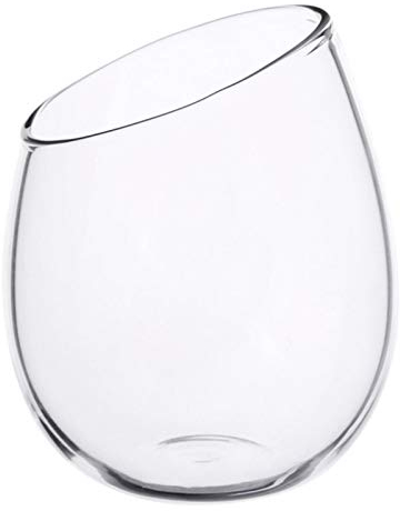 HNGM Verres à Liqueur 420 ML de vin biseauté Verre Verre Verre Verre Verre Cocktail Bar Bar Verre Verre Dîner Dîner Verrerie (Capacity : 401 500ml)
