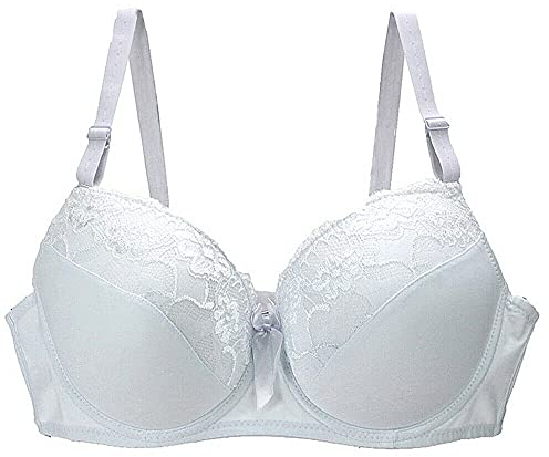 Reggiseno Floreale Sexy Imbottito con Ferretto Scollatura a V Coppa Piena 6-B