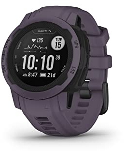 Garmin Instinct 2S, Smaller-Sized Rugged Outdoor Watch with GPS, Built for All Elements, Multi-GNSS Support, Tracback Routing and More, deep Orchid