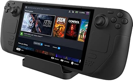 Tianbi Silikon-Standfuß, kompatibel mit Steam Deck Dock, rutschfeste Anti-Kollisions-Griff-Schutzhülle, kompatibel mit Switch/Switch OLED/Switch Lite und Smartphones