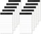 Notizblock A7 10 Stück Kleines Notizblöcke Liniert Nachfülleinlagen Notizzettel 30 Blatt pro Block Notizblock Klein Schreibblock für Arbeit Studie Tagesplanung Kleiner Notizblock Memo Büro Haushalt