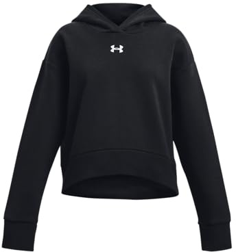 Under Armour Mädchen Rival Fleece Crop Hoodie Kapuzenpullover