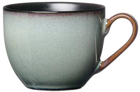 Ritzenhoff & Breker Bali Espressotasse, 90 ml, Moderne Mokkatasse mit Farbverläufen, Skandinavisches Design mit Reaktivglasur, Steinzeug, Blau