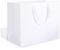EUSOAR Papiertüten Weiss - 250gsm Kraft Papier Tüte weiß mit Henkel -10 stück M 27x8x21cm Papiertragetasche Boutique Mittel Geschenktaschen Stabil- Geschenktüte Braut