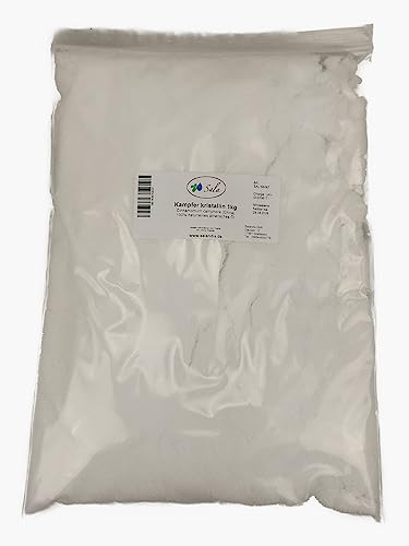 Sala Kampfer kristallin Kampferkristalle Brocken naturrein (1 kg Beutel)